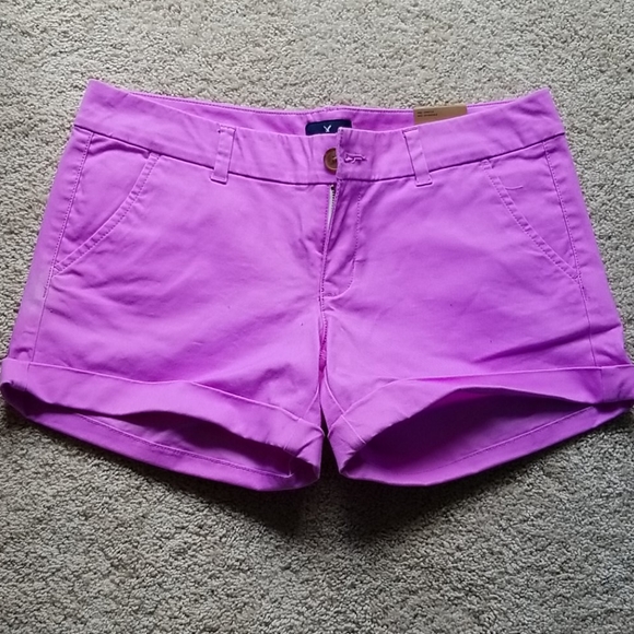 Light orchid purple shorts - Picture 1 of 3